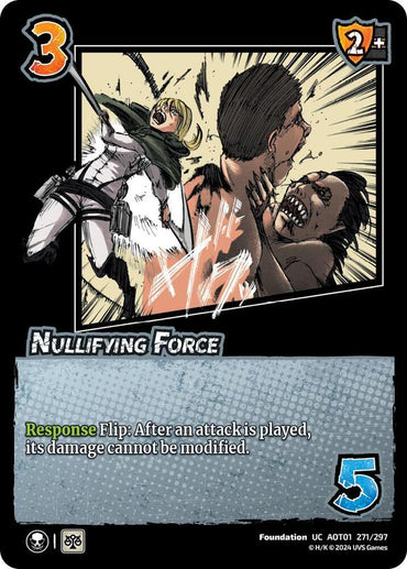 Nullifying Force - Attack on Titan: Battle for Humanity (AOT1)