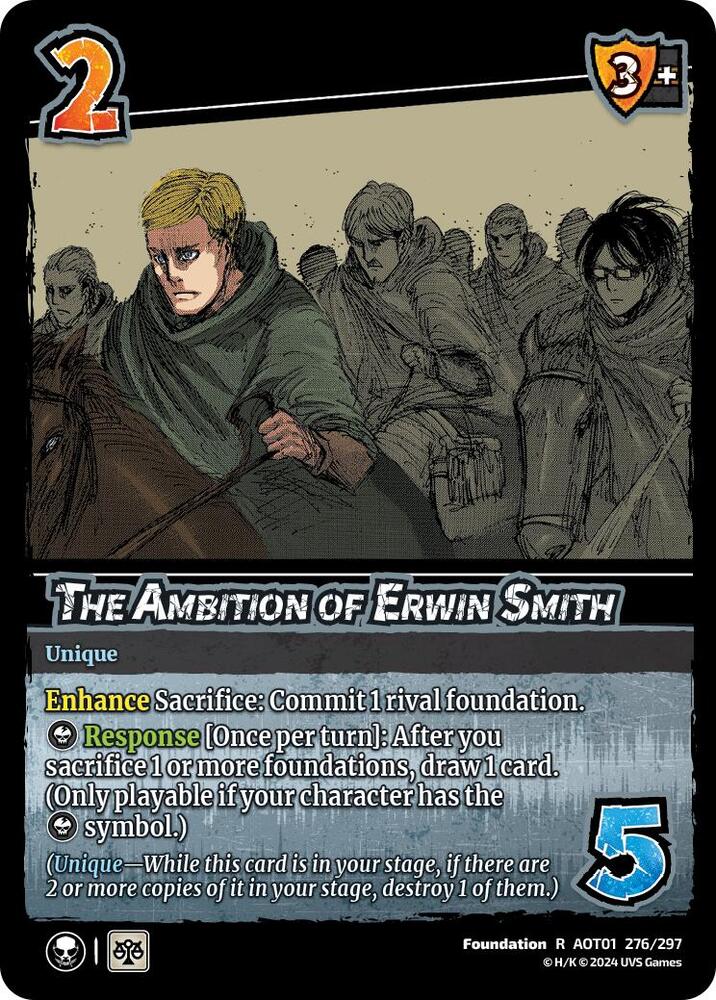 The Ambition of Erwin Smith - Attack on Titan: Battle for Humanity (AOT1)