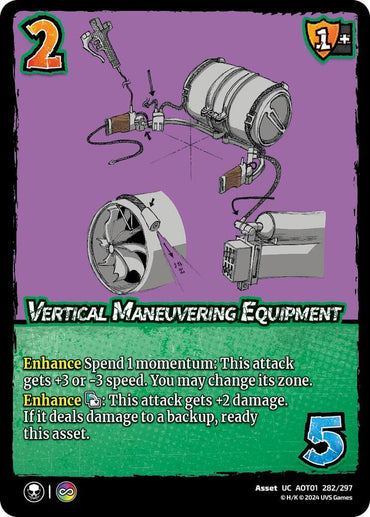 Vertical Maneuvering Equipment - Attack on Titan: Battle for Humanity (AOT1)