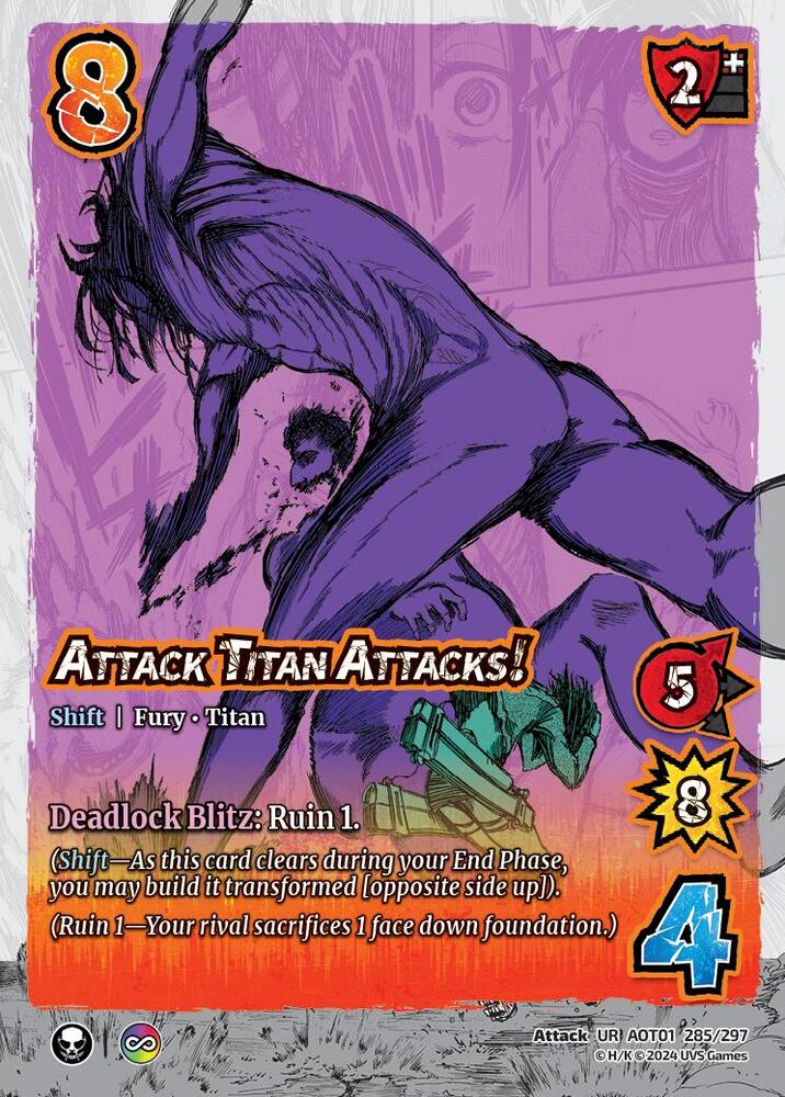 Attack Titan Attacks! // The Attack Titan - Attack on Titan: Battle for Humanity (AOT1)