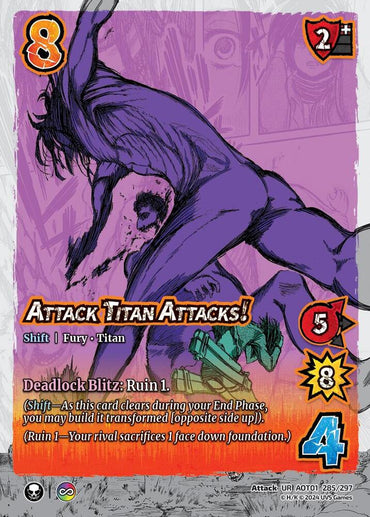 Attack Titan Attacks! // The Attack Titan - Attack on Titan: Battle for Humanity (AOT1)