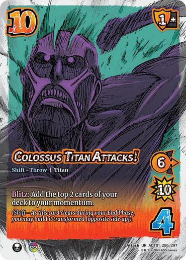 Colossus Titan Attacks! // The Colossus Titan - Attack on Titan: Battle for Humanity (AOT1)