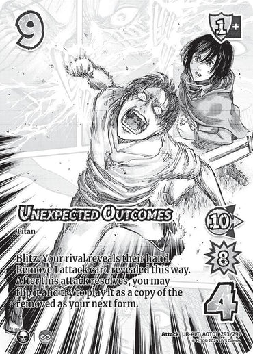 Unexpected Outcomes (Alternate Art) - Attack on Titan: Battle for Humanity (AOT1)