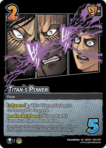 Titan's Power - Attack on Titan: Battle for Humanity (AOT1)