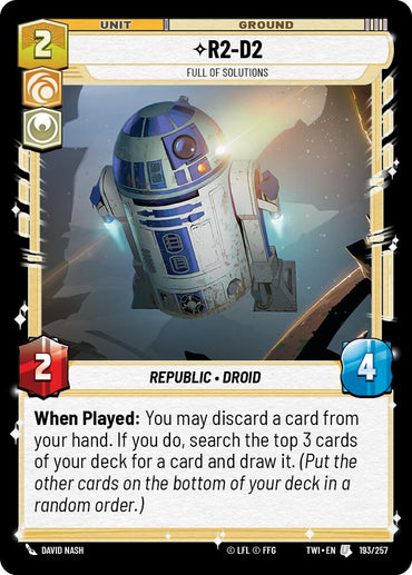 R2-D2 - Full of Solutions (193/257) (193/257) [Twilight of the Republic]