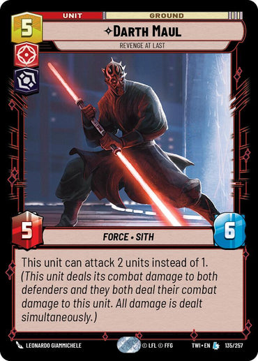 Darth Maul - Revenge at Last (135/257) (135/257) [Twilight of the Republic]