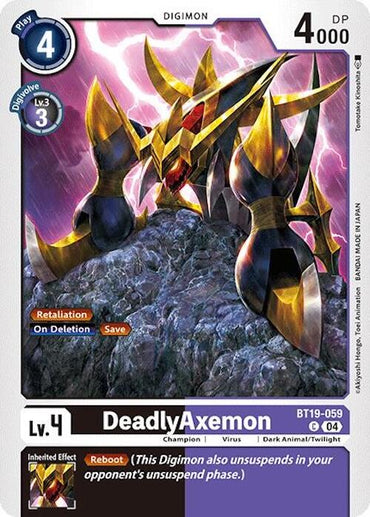 DeadlyAxemon [BT19-059] [Release Special Booster Ver.2.0]