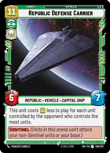 Republic Defense Carrier (098/257) (098/257) [Twilight of the Republic]