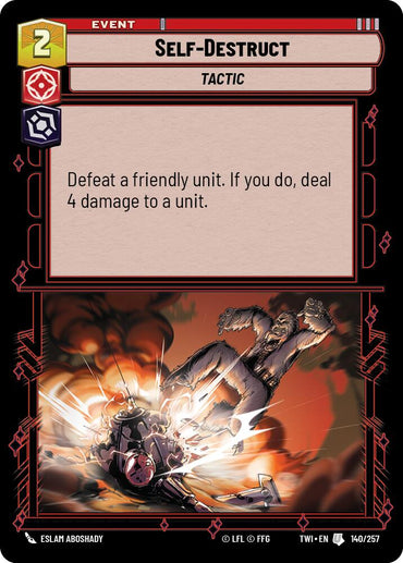 Self-Destruct (140/257) (140/257) [Twilight of the Republic]