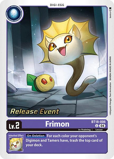 Frimon [BT18-006] [Release Special Booster Ver.2.0 Promos]