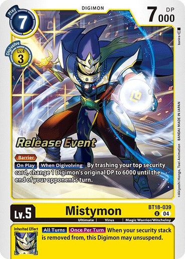 Mistymon [BT18-039] [Release Special Booster Ver.2.0 Promos]