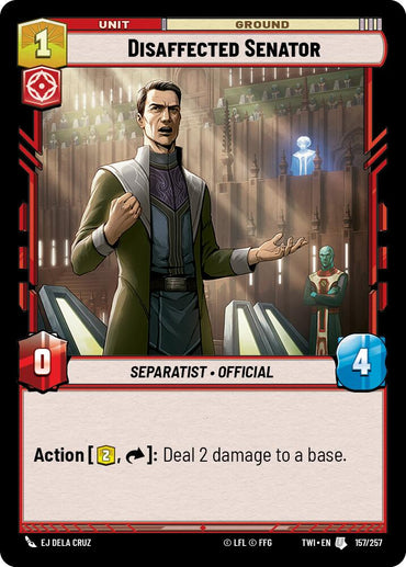 Disaffected Senator (157/257) (157/257) [Twilight of the Republic]