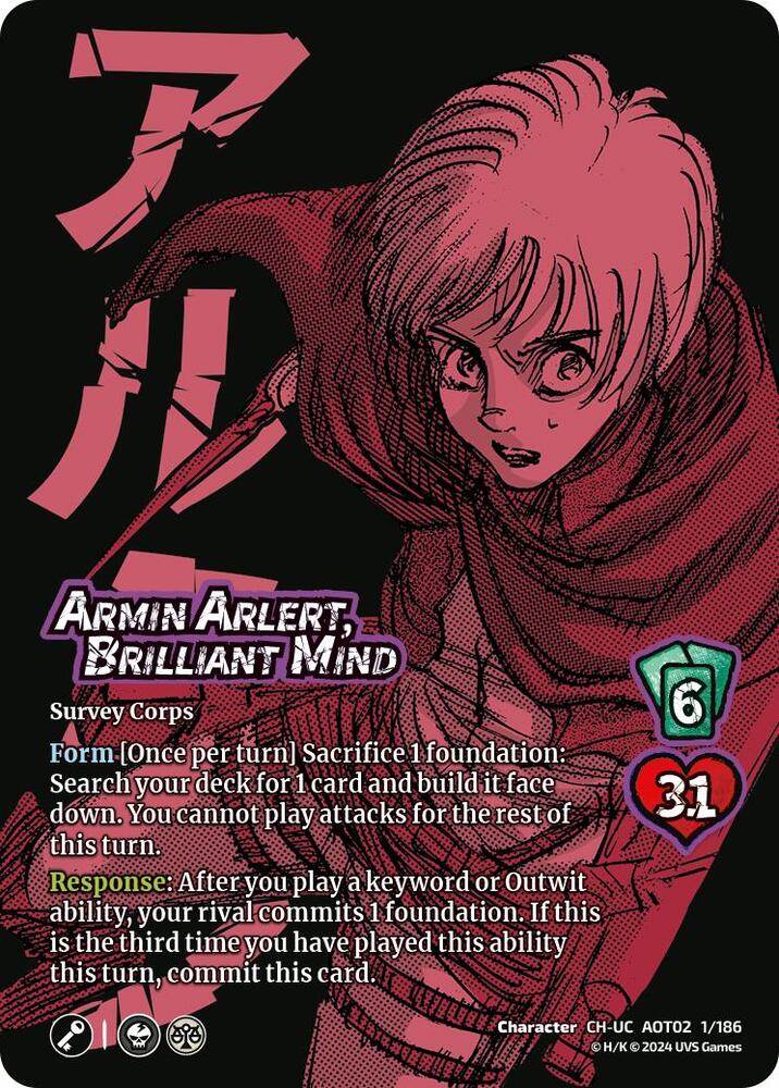 Armin Arlert, Brilliant Mind - Attack On Titan: Origins of Power (AOT02)
