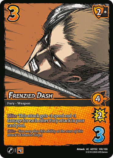Frenzied Dash - Attack On Titan: Origins of Power (AOT02)
