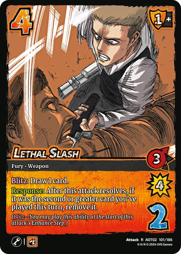 Lethal Slash - Attack On Titan: Origins of Power (AOT02)