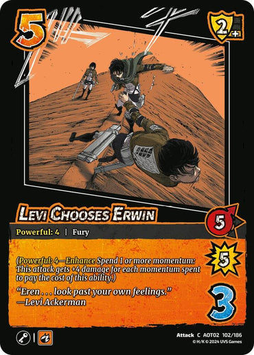 Levi Chooses Erwin - Attack On Titan: Origins of Power (AOT02)