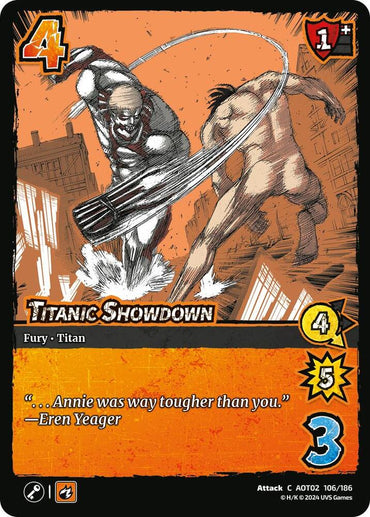 Titanic Showdown - Attack On Titan: Origins of Power (AOT02)