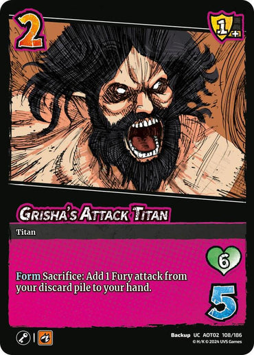Grisha's Attack Titan - Attack On Titan: Origins of Power (AOT02)