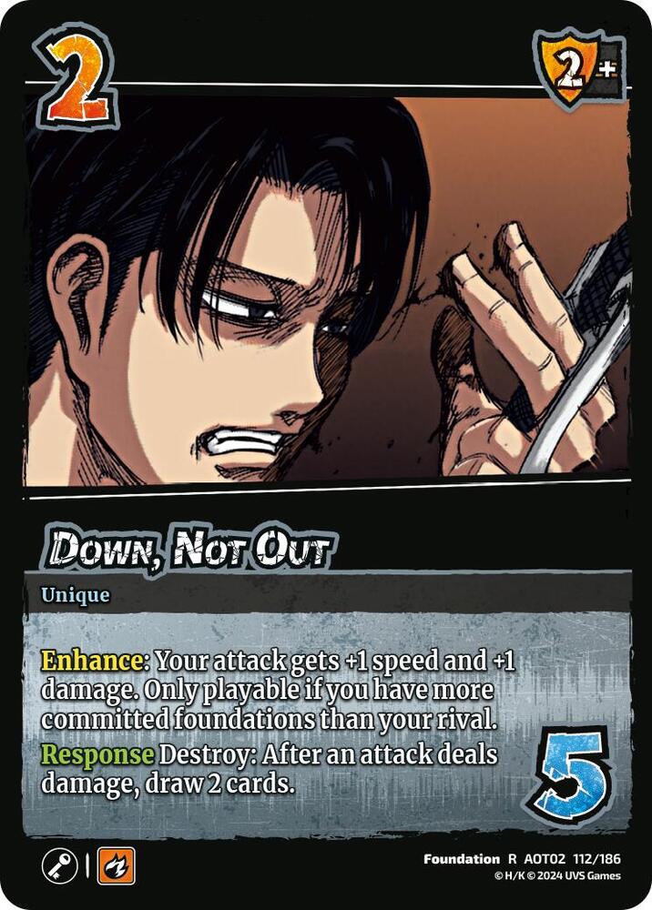 Down, Not Out - Attack On Titan: Origins of Power (AOT02)