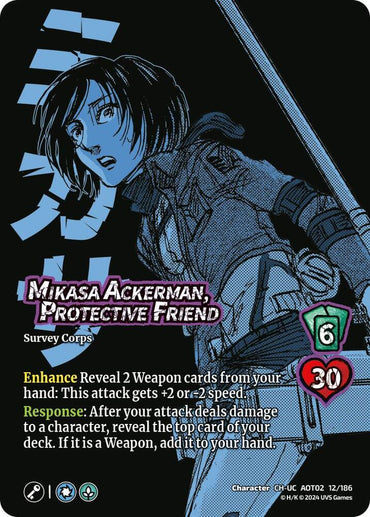Mikasa Ackerman, Protective Friend - Attack On Titan: Origins of Power (AOT02)
