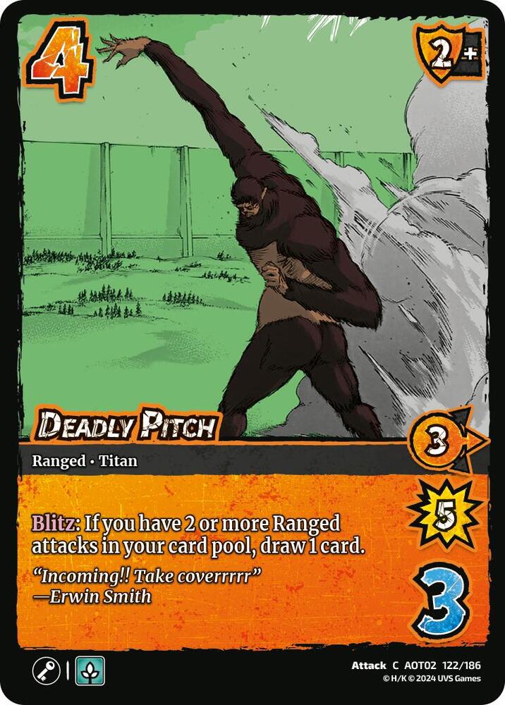 Deadly Pitch - Attack On Titan: Origins of Power (AOT02)