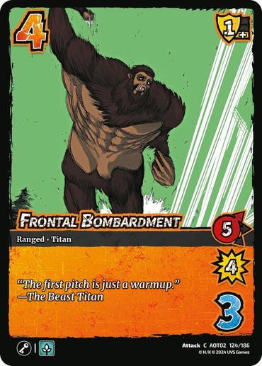 Frontal Bombardment - Attack On Titan: Origins of Power (AOT02)