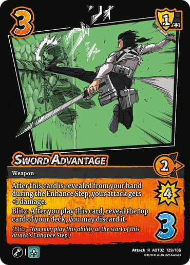 Sword Advantage - Attack On Titan: Origins of Power (AOT02)