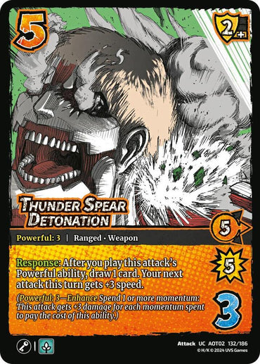 Thunder Spear Detonation - Attack On Titan: Origins of Power (AOT02)