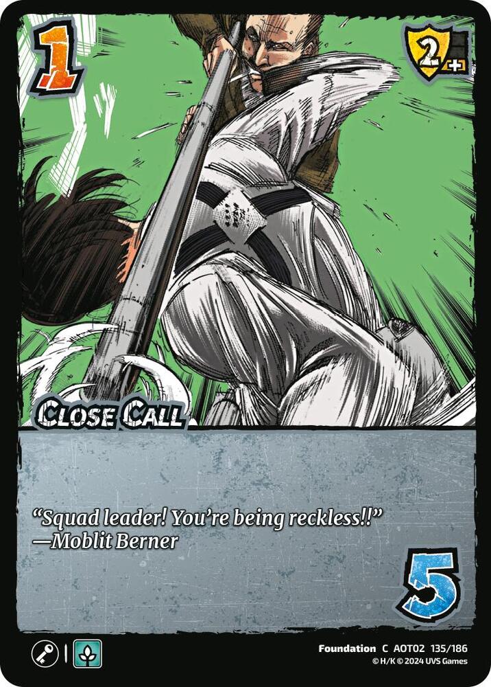 Close Call - Attack On Titan: Origins of Power (AOT02)