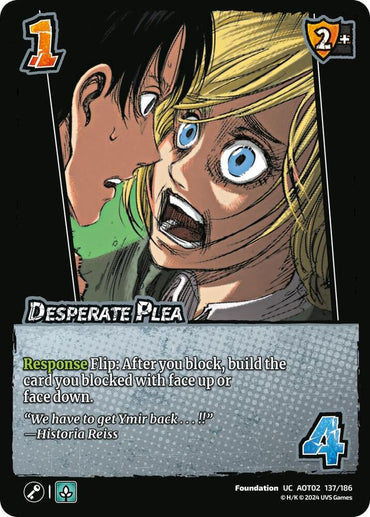 Desperate Plea - Attack On Titan: Origins of Power (AOT02)