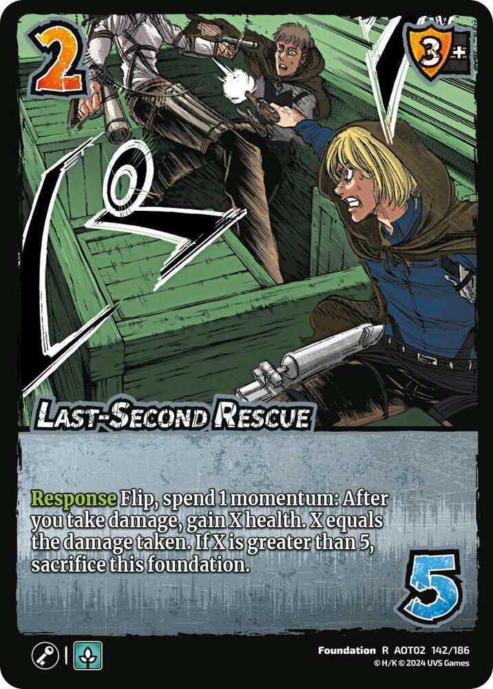 Last-Second Rescue - Attack On Titan: Origins of Power (AOT02)