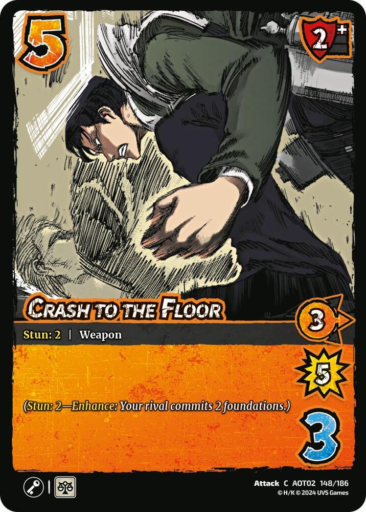 Crash to the Floor - Attack On Titan: Origins of Power (AOT02)