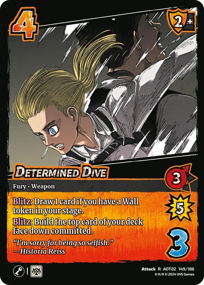 Determined Dive - Attack On Titan: Origins of Power (AOT02)