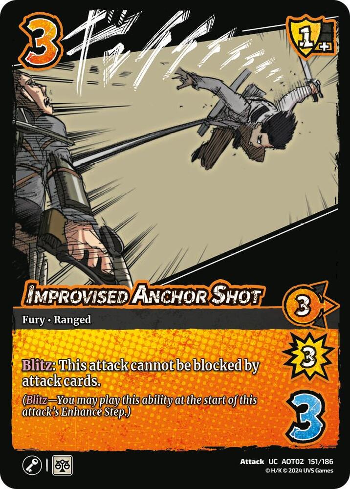 Improvised Anchor Shot - Attack On Titan: Origins of Power (AOT02)