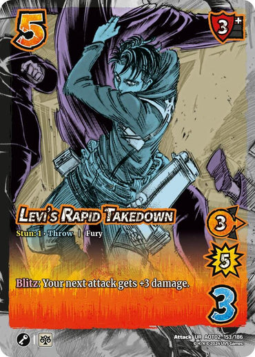 Levi's Rapid Takedown - Attack On Titan: Origins of Power (AOT02)