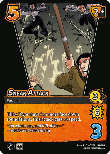 Sneak Attack - Attack On Titan: Origins of Power (AOT02)