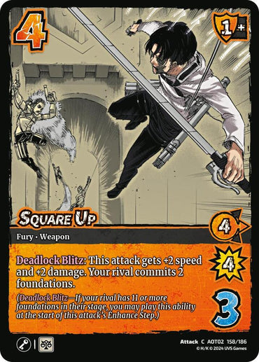 Square Up - Attack On Titan: Origins of Power (AOT02)