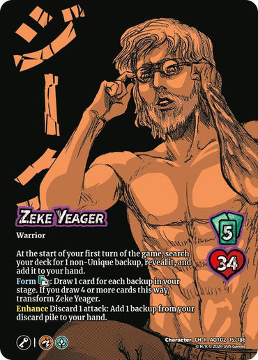Zeke Yeager // Zeke, Beast Titan - Attack On Titan: Origins of Power (AOT02)