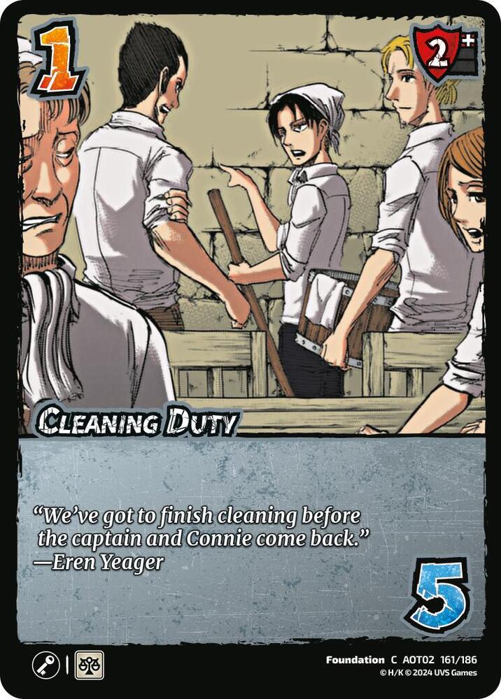 Cleaning Duty - Attack On Titan: Origins of Power (AOT02)