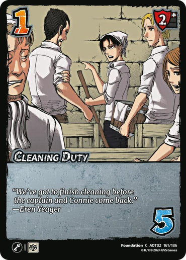 Cleaning Duty - Attack On Titan: Origins of Power (AOT02)