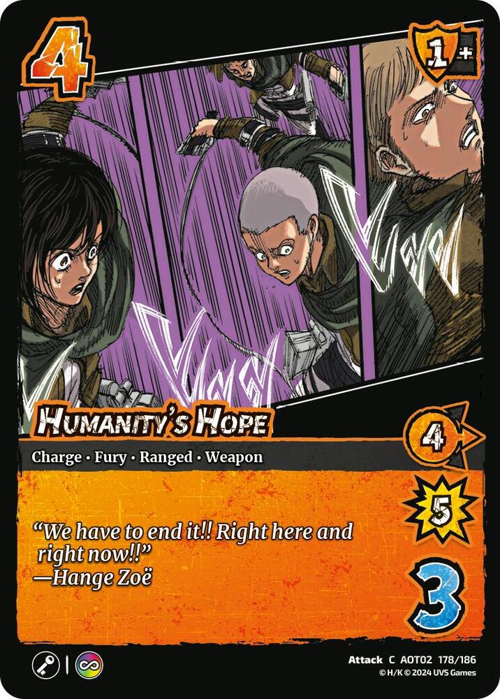Humanity's Hope - Attack On Titan: Origins of Power (AOT02)