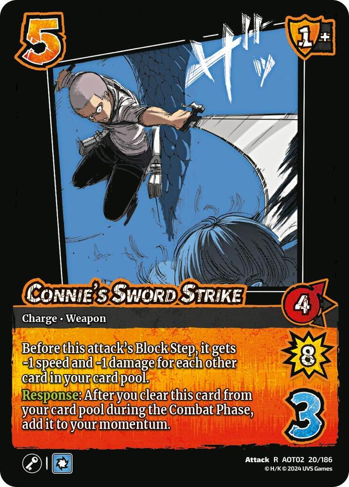 Connie's Sword Strike - Attack On Titan: Origins of Power (AOT02)