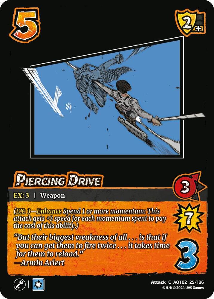 Piercing Drive - Attack On Titan: Origins of Power (AOT02)