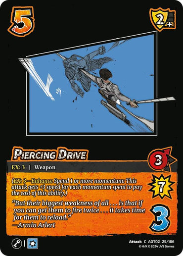 Piercing Drive - Attack On Titan: Origins of Power (AOT02)