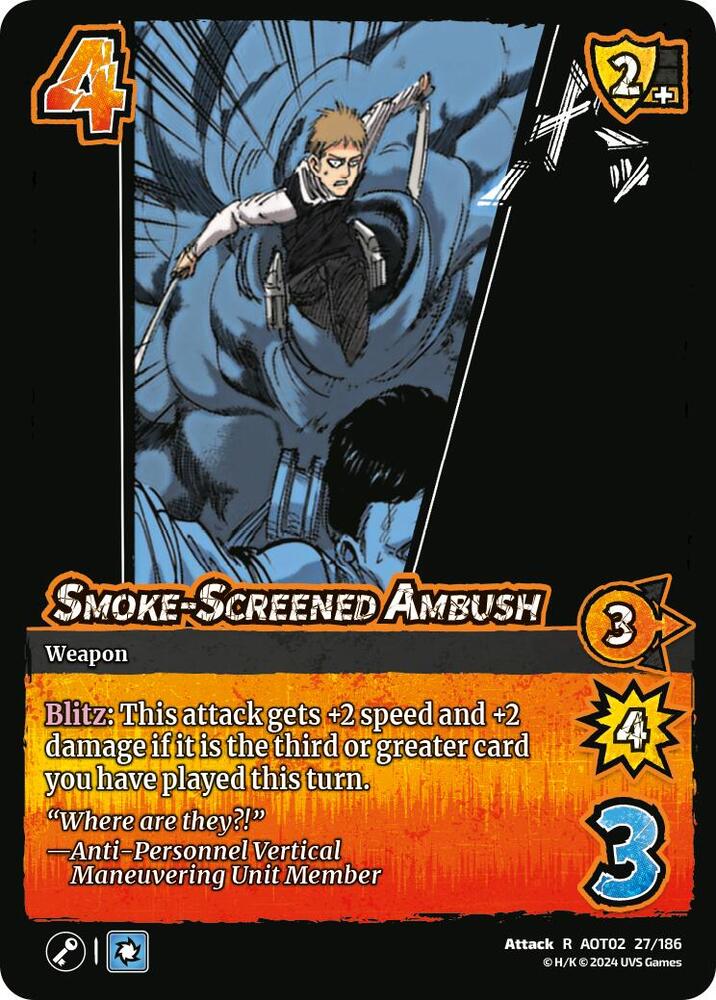 Smoke-Screened Ambush - Attack On Titan: Origins of Power (AOT02)