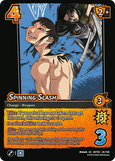 Spinning Slash - Attack On Titan: Origins of Power (AOT02)