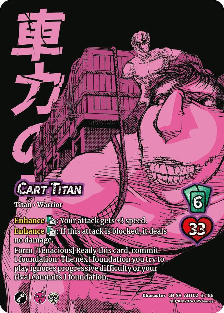 Cart Titan - Attack On Titan: Origins of Power (AOT02)