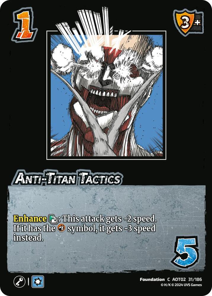 Anti-Titan Tactics - Attack On Titan: Origins of Power (AOT02)