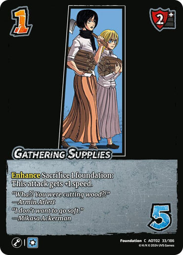 Gathering Supplies - Attack On Titan: Origins of Power (AOT02)