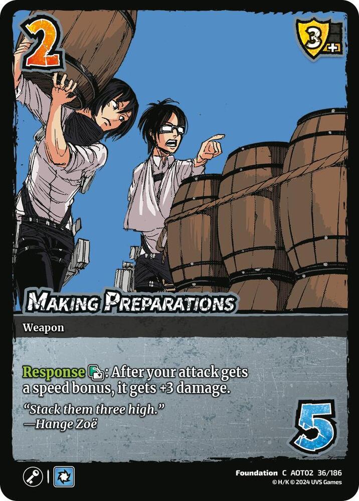 Making Preparations - Attack On Titan: Origins of Power (AOT02)